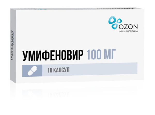 Умифеновир капсулы 100мг №10 фото в интернет-аптеке "Фармсервис" Умифеновир капсулы 100мг №10 фото в интернет-аптеке "Фармсервис"