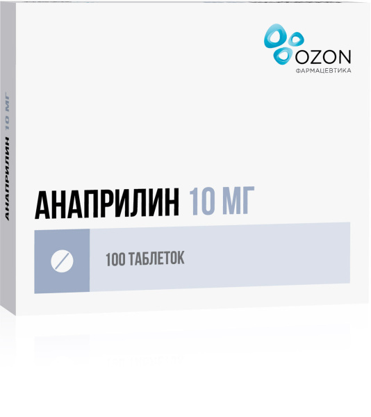 Анаприлин таблетки 10мг №100 фото в интернет-аптеке "Фармсервис" Анаприлин таблетки 10мг №100 фото в интернет-аптеке "Фармсервис"