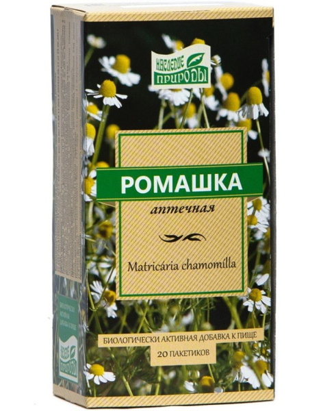 Ромашка аптечная НАСЛЕДИЕ ПРИРОДЫ фильтр-пакеты №20  фото в интернет-аптеке "Фармсервис" Ромашка аптечная НАСЛЕДИЕ ПРИРОДЫ фильтр-пакеты №20  фото в интернет-аптеке "Фармсервис"
