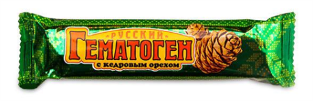 Гематоген русский плитка 40г (кедровый орех) детальное фото в интернет-аптеке "Фармсервис"