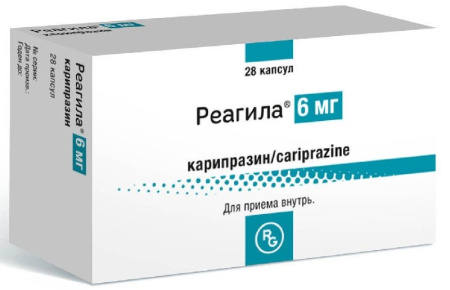 Реагила капсулы 6мг №28 детальное фото в интернет-аптеке "Фармсервис"