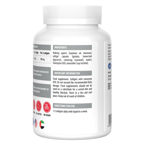 Антиоксидант Коэнзим Q10 / Antioxidant CoQ10, капсулы 30 шт. фото в интернет-аптеке "Фармсервис"