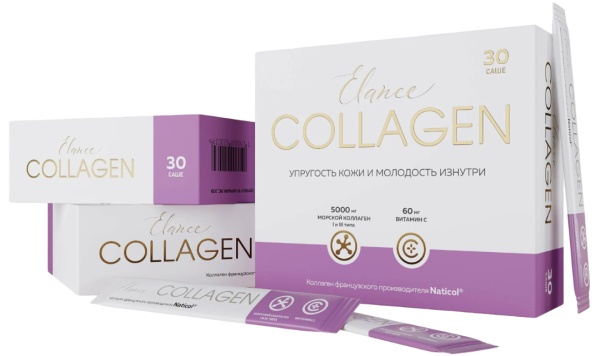 Эланс Коллаген саше-пакет (порошок) 5254мг №30 фото в интернет-аптеке "Фармсервис" Эланс Коллаген саше-пакет (порошок) 5254мг №30 фото в интернет-аптеке "Фармсервис"
