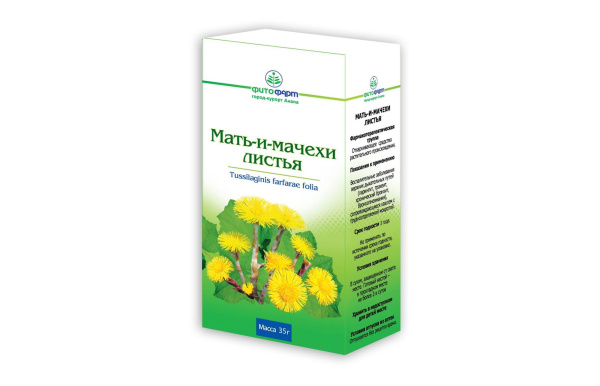 Мать-и-мачехи листья листья измельченные 35г №1 фото в интернет-аптеке "Фармсервис"