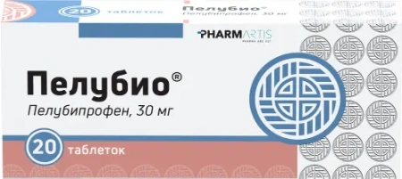 Пелубио таблетки 30мг №20 детальное фото в интернет-аптеке "Фармсервис"