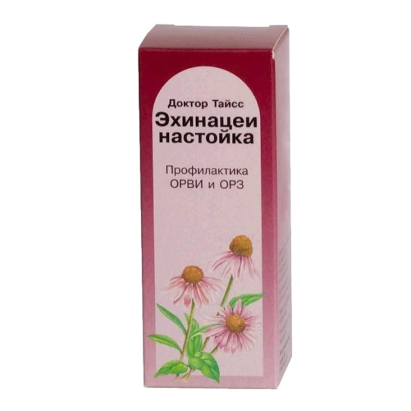 Доктор Тайсс эхинацеи настойка капли для приёма внутрь 50мл №1 фото в интернет-аптеке "Фармсервис"