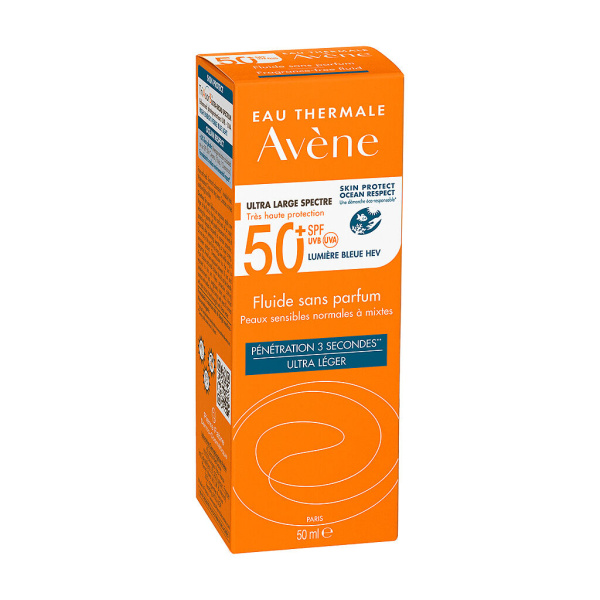 Флюид AVENE Cleanance солнцезащитный для проблемной кожи SPF-50 50мл фото в интернет-аптеке "Фармсервис"