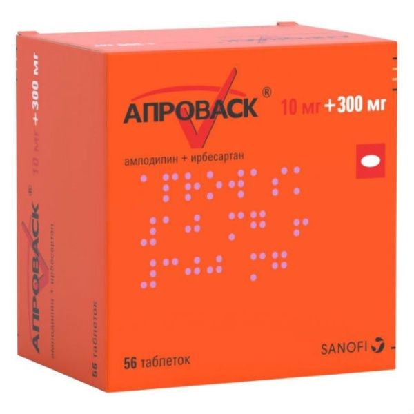 Апроваск таблетки, покрытые плёночной оболочкой 10мг+300мг №56 фото в интернет-аптеке "Фармсервис"