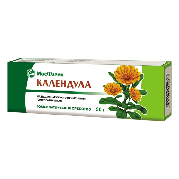 Календула мазь для наружного применения гомеопатическая 30г №1 фото в интернет-аптеке "Фармсервис" Календула мазь для наружного применения гомеопатическая 30г №1 фото в интернет-аптеке "Фармсервис"