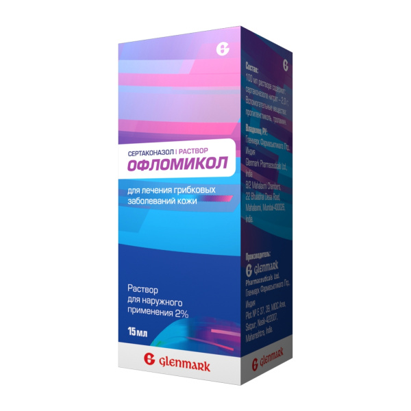 ОФЛОМИКОЛ раствор для наружного применения 2% x 15мл №1 фото в интернет-аптеке "Фармсервис"