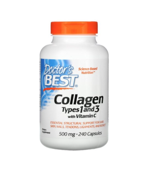 Коллаген 1 и 3 типа с витамином С капсулы 810мг №240 фото в интернет-аптеке "Фармсервис" Коллаген 1 и 3 типа с витамином С капсулы 810мг №240 фото в интернет-аптеке "Фармсервис"