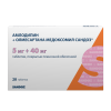 Амлодипин+Олмесартана медоксомил Сандоз таблетки, покрытые плёночной оболочкой 5мг+40мг №28 детальное фото в интернет-аптеке "Фармсервис"