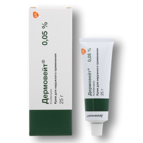 Дермовейт крем для наружного применения 0.05% x 25г №1 фото в интернет-аптеке "Фармсервис" Дермовейт крем для наружного применения 0.05% x 25г №1 фото в интернет-аптеке "Фармсервис"