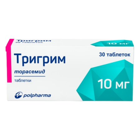 Тригрим таблетки 10мг №30 детальное фото в интернет-аптеке "Фармсервис"