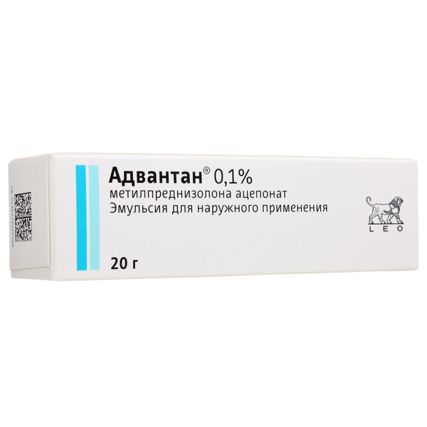 Адвантан эмульсия для наружного применения 0.1% x 20г №1 фото в интернет-аптеке "Фармсервис" Адвантан эмульсия для наружного применения 0.1% x 20г №1 фото в интернет-аптеке "Фармсервис"