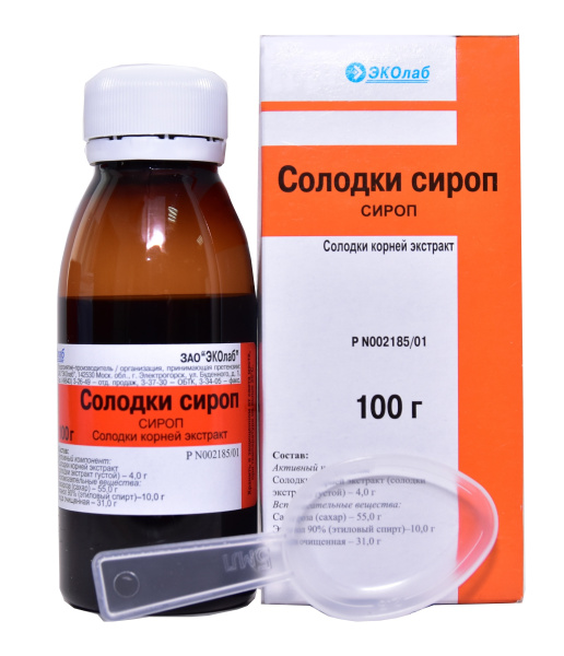 Солодки сироп сироп 4г/100г x 100г №1 фото в интернет-аптеке "Фармсервис"
