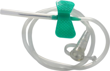 Игла Бабочка G21 (0,80х19мм)  детальное фото в интернет-аптеке "Фармсервис"