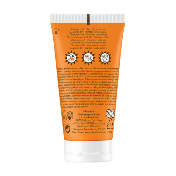 Флюид AVENE Cleanance солнцезащитный для проблемной кожи SPF-50 50мл фото в интернет-аптеке "Фармсервис"