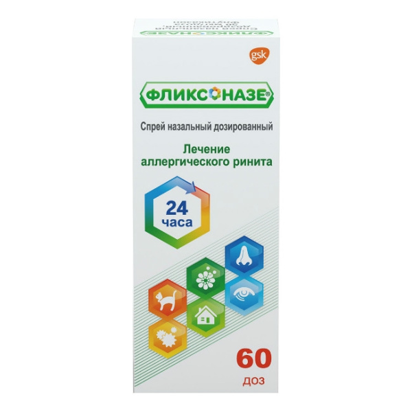 Фликсоназе спрей назальный дозированный 50мкг/доза x 60доза №1 фото в интернет-аптеке "Фармсервис" Фликсоназе спрей назальный дозированный 50мкг/доза x 60доза №1 фото в интернет-аптеке "Фармсервис"