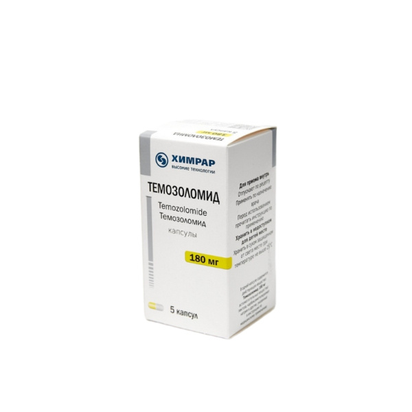 Темозоломид капсулы 180мг №5 фото в интернет-аптеке "Фармсервис" Темозоломид капсулы 180мг №5 фото в интернет-аптеке "Фармсервис"