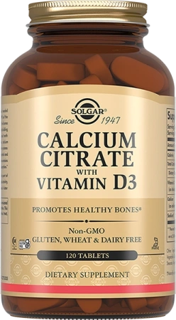 Солгар Цитрат кальция с витамином D3 таблетки №120 детальное фото в интернет-аптеке "Фармсервис"