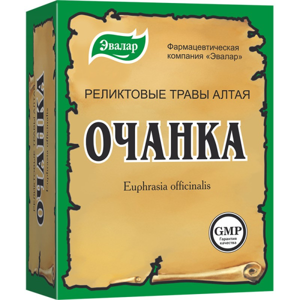 Очанка 50г N1 сырье растит измельч Эвалар фото в интернет-аптеке "Фармсервис"
