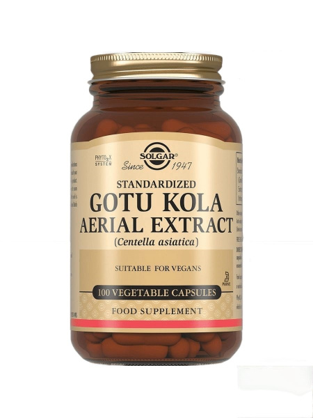 Солгар Готу Кола (Gotu Kola) капсулы №100 фото в интернет-аптеке "Фармсервис"