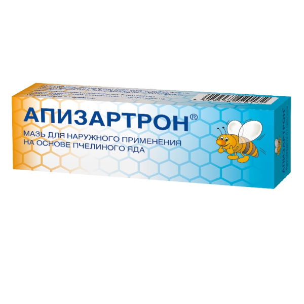 Апизартрон мазь для наружного применения 1г/100г+10г/100г+3мг/100г x 20г №1 фото в интернет-аптеке "Фармсервис"