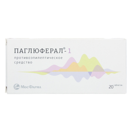 Паглюферал-1 таблетки  №20 детальное фото в интернет-аптеке "Фармсервис"