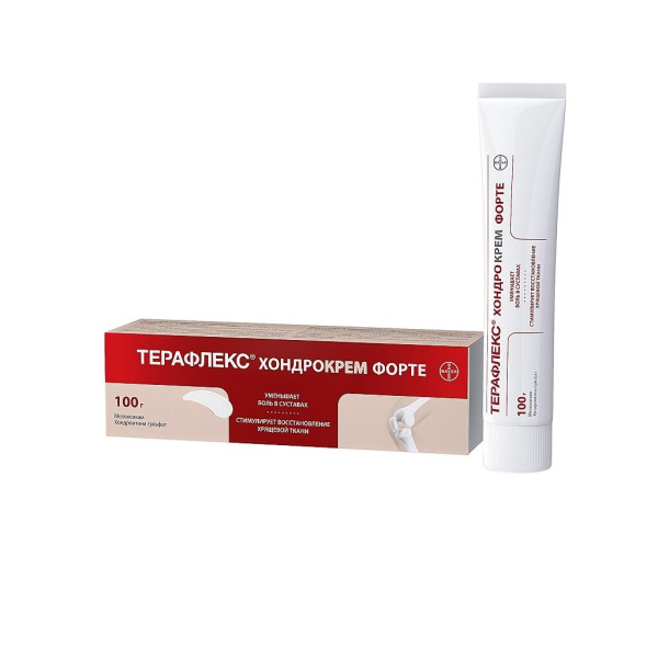 Терафлекс Хондрокрем Форте крем для наружного применения 1%+5% x 100г №1 фото в интернет-аптеке "Фармсервис"