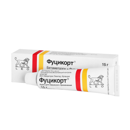 Фуцикорт крем для наружного применения 1мг/г+20мг/г x 15г №1 детальное фото в интернет-аптеке "Фармсервис"