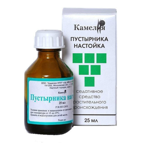 Пустырника настойка настойка 200г/1000мл x 25мл №1 фото в интернет-аптеке "Фармсервис"