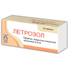 Летрозол таблетки, покрытые плёночной оболочкой 2.5мг №30 детальное фото в интернет-аптеке "Фармсервис"
