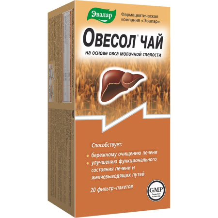 ОВЕСОЛ ЧАЙ 1.5г N20 сырье растит измельч Эвалар детальное фото в интернет-аптеке "Фармсервис"
