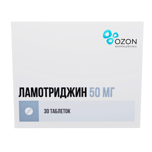 Ламотриджин таблетки 50мг №30 фото в интернет-аптеке "Фармсервис" Ламотриджин таблетки 50мг №30 фото в интернет-аптеке "Фармсервис"