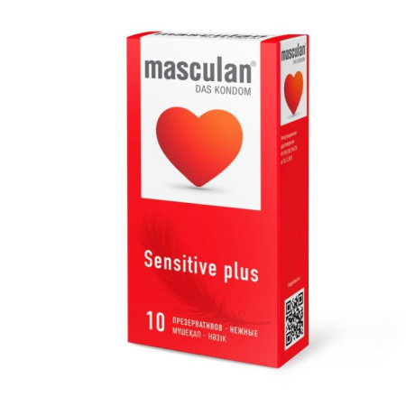 Презерватив MASCULAN Sensitive plus №10 детальное фото в интернет-аптеке "Фармсервис"