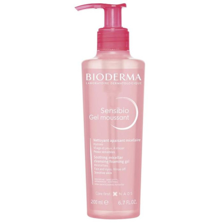 BIODERMA СЕНСИБИО гель очищающий 200мл детальное фото в интернет-аптеке "Фармсервис"