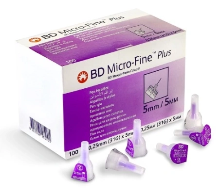 Игла Micro-Fine + 31G 0,25х5мм №100 детальное фото в интернет-аптеке "Фармсервис"