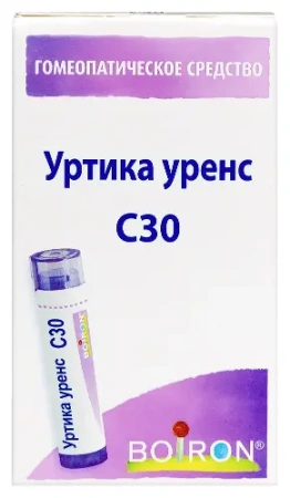 Уртика уренс С30 гранулы 4г детальное фото в интернет-аптеке "Фармсервис"