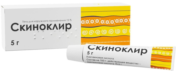 Скиноклир гель для наружного применения 15% x 5г №1 фото в интернет-аптеке "Фармсервис" Скиноклир гель для наружного применения 15% x 5г №1 фото в интернет-аптеке "Фармсервис"