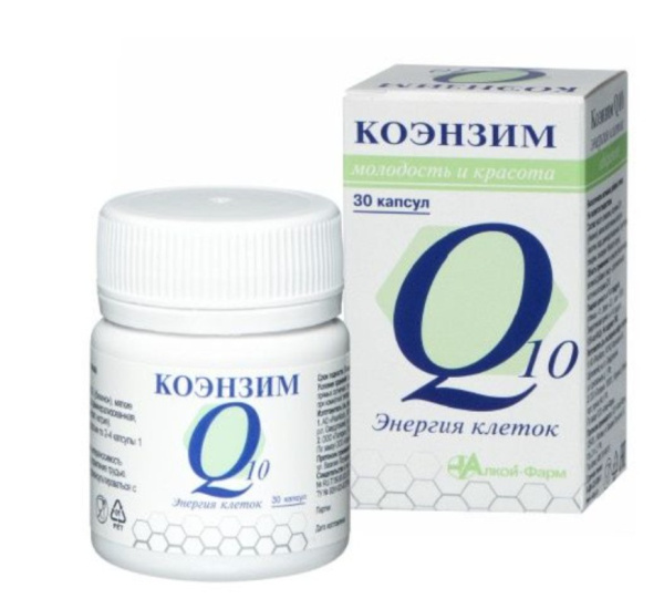 Коэнзим Q-10 капсула №30 фото в интернет-аптеке "Фармсервис" Коэнзим Q-10 капсула №30 фото в интернет-аптеке "Фармсервис"
