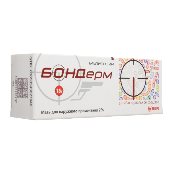 Бондерм мазь для наружного применения 2% x 15г №1 фото в интернет-аптеке "Фармсервис"
