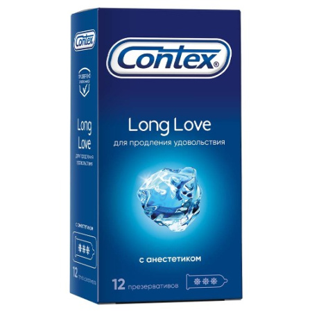 Презерватив CONTEX №12 Long Love (пролонгирующие) детальное фото в интернет-аптеке "Фармсервис"