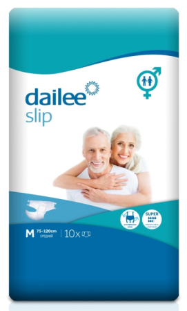 Подгузники для взрослых DAILEE Super Medium №10 детальное фото в интернет-аптеке "Фармсервис"