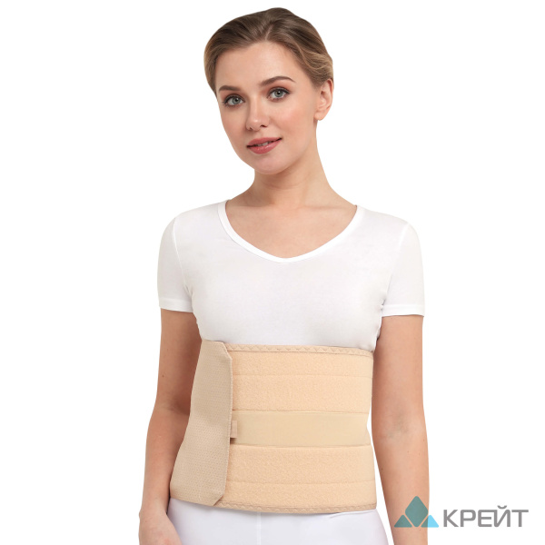 Бандаж грыжевой на брюшную стенку Крейт Б-445 25см фото в интернет-аптеке "Фармсервис"