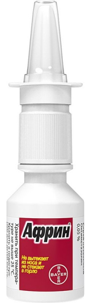 Африн спрей назальный 0.05% x 15мл №1 фото в интернет-аптеке "Фармсервис"