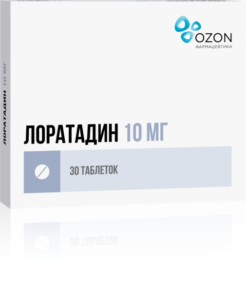 Лоратадин таблетки 10мг №30 фото в интернет-аптеке "Фармсервис" Лоратадин таблетки 10мг №30 фото в интернет-аптеке "Фармсервис"