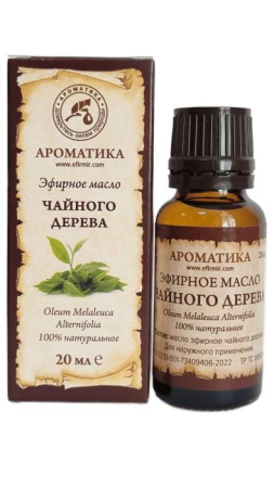 Масло эфирное Чайного дерева 20мл детальное фото в интернет-аптеке "Фармсервис"