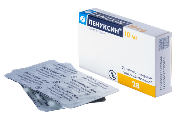 Ленуксин таблетки, покрытые плёночной оболочкой 10мг №28 фото в интернет-аптеке "Фармсервис"