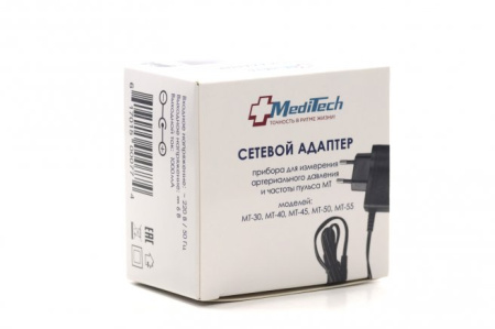 Адаптер для автоматических тонометров MediTech MT детальное фото в интернет-аптеке "Фармсервис"
